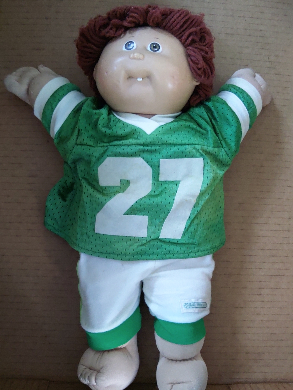 Cabbage Patch Kid, Yarn Hair , One Tooth